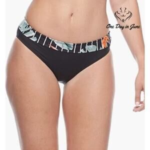 Skye Standard Mid Waist Full Coverage Bikini Bottom Size XS